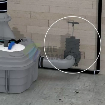 Шиберная задвижка Vanne DN 100/ Vanne DN 110 - фото 1