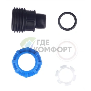 Муфта с наружной резьбой 25x3/4 ПНД Политэк - фото 4