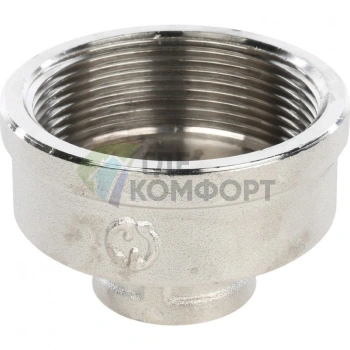 Муфта STOUT ВВ 2 x 3/4 никелированная - фото 3