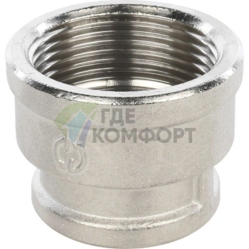 Муфта STOUT ВВ 1 1/4 x 1 никелированная - фото 2