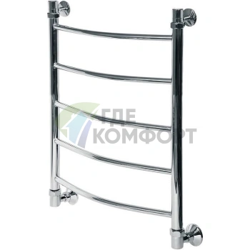 Полотенцесушитель Ника ЛД Лесенка Дуга Белый Стандарт 60x40 водяной - фото 2