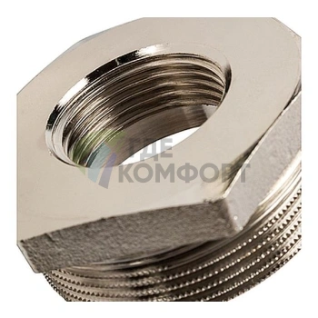 Футорка STOUT 2 x 1 никелированная - фото 3