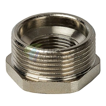 Футорка STOUT 1 1/4 x 3/4 никелированная - фото 2