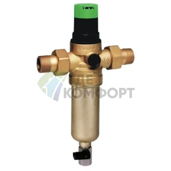 Фильтр для воды Honeywell Braukmann с редуктором на горячую воду FK 06 1/2
