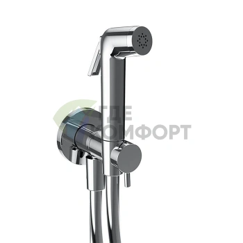 Гигиенический набор Almar для подключения к холодной воде, хром (E136003.CR) - фото 1