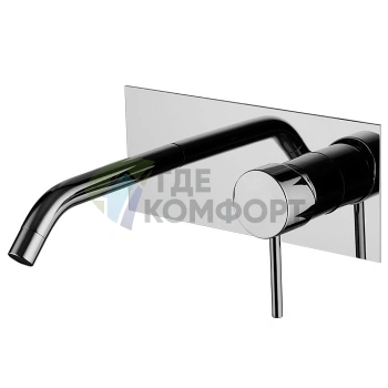 Смеситель для раковины Fima Carlo Frattini Spillo Up однорычажный встраиваемый, хром (F3051X5CR) - фото 1