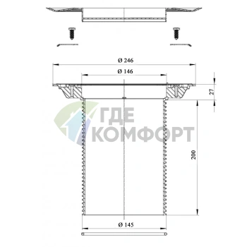 Надставной элемент HL8500 - фото 2