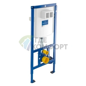 Смеситель для ванны Villeroy & Boch O Novo 5660 D001 с хромированной кнопкой - фото 2