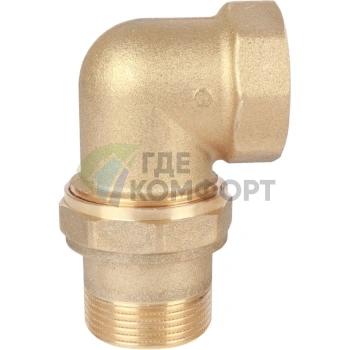 Разъемное соединение американка угловое 1 1/4, латунное Itap - фото 1