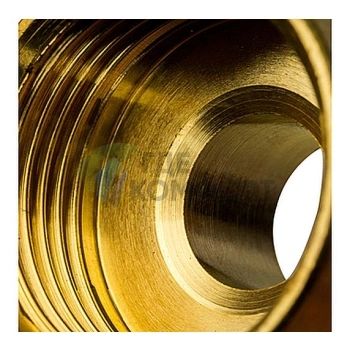 Переходник STOUT ВН 3/4 x 3/8 внутренняя/наружная резьба латунный - фото 3