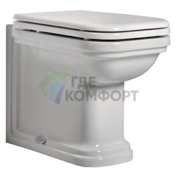 Унитаз приставной Kerasan Waldorf 55 см - фото 1