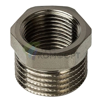 Футорка STOUT 1/2 x 3/8 никелированная - фото 1