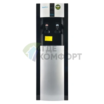 Кулер для воды AquaWork AW 16L/EN-ST серебристо-чёрный - фото 3