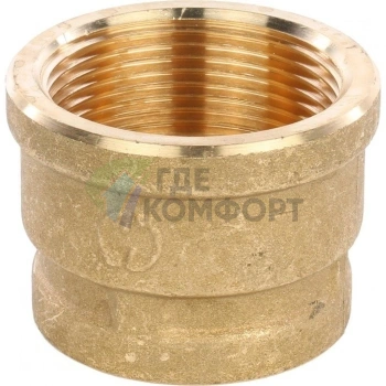 Муфта STOUT ВВ 1 1/4x1 латунная - фото 3