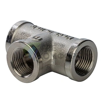 Stout Тройник ВВ никелированный 3/8 - фото 1