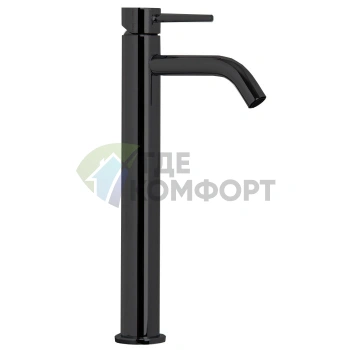 Смеситель для раковины FIMA Carlo Frattini Spillo Up матовый черный (F3031/HXSNS) - фото 1