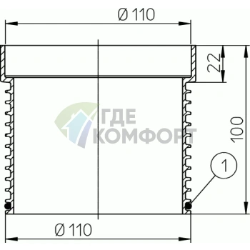 Удлинитель для трапов HL340N - фото 2