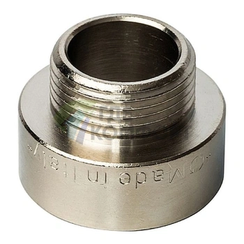 Переходник STOUT ВН 1 x 3/4 внутренняя/наружная резьба никелированный - фото 2