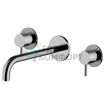 Смеситель для раковины FIMA Carlo Frattini SPILLO UP двухвентильный, хром (F3161/5CR) - фото 1