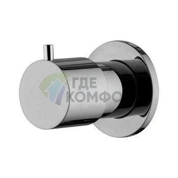 Смеситель-дивертор Fima Carlo Frattini Spillo Up для ванной, настенный (F3233/2CR) - фото 1