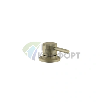Fantini Nostromo Смеситель для ванны Matt British Gold PVD (50 P6 E895) - фото 1