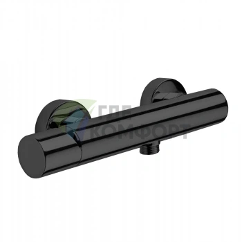 Смеситель для душа Bossini Oki наружный, 1/2, черный матовый (Z005130.073) - фото 1