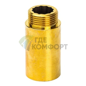 Удлинитель STOUT латунный 3/4 x 50 мм - фото 1