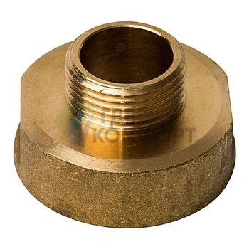 Переходник STOUT ВН 1 x 1/2 внутренняя/наружная резьба латунный - фото 2