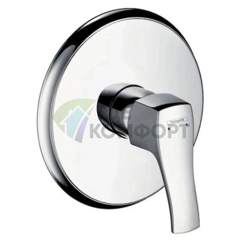 Смеситель для душа Hansgrohe Metris Classic 31676000: настенный монтаж - фото 1