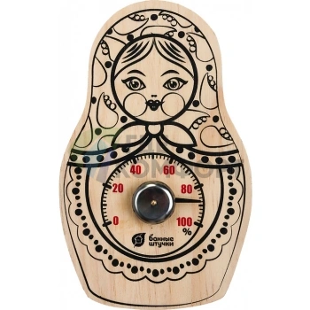Гигрометр Банные штучки 18047 Матрешка