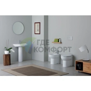 Унитаз приставной Kerasan Bit 441601bi - фото 2