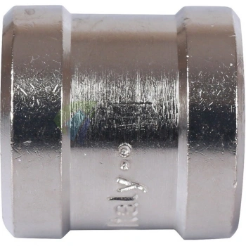 Муфта ВВ 1/4 никелированная Stout - фото 3