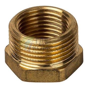 Футорка STOUT 3/4 x 1/2 латунная - фото 2