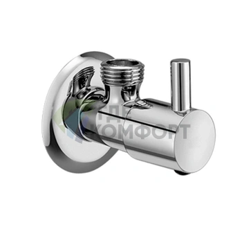 Вентиль Fima Carlo Frattini 1/2 x 1/2 хромированный для раковины (F194CR)