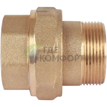 Разъемное соединение американка прямое 1 1/2, латунное Itap - фото 3