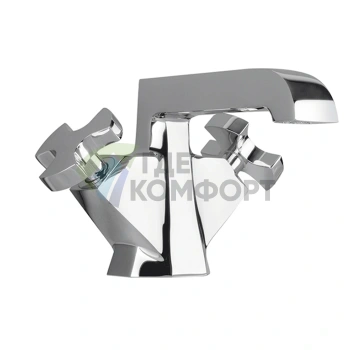 Смеситель для раковины двухвентильный SIMAS EIFFEL хром (EIBLM cr) - фото 1