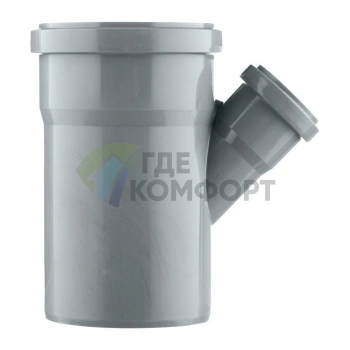 Тройник канализационный HTEA 110х50/45° Ostendorf - фото 1