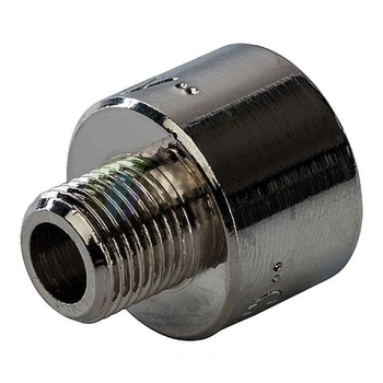 Переходник STOUT ВН 1/4 x 1/8 внутренняя/наружная резьба никелированный - фото 4