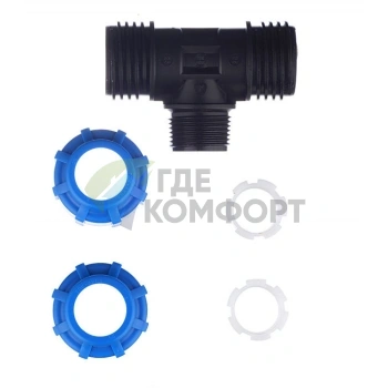 Тройник с наружной резьбой 25x1x25 ПНД Политэк - фото 4