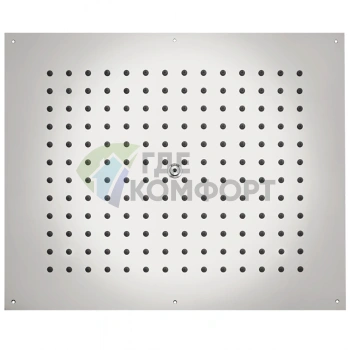 Верхний душ BOSSINI DREAM-RECTANGULAR 570x470 мм, сатинированная нержавеющая сталь (H38391.075) - фото 1
