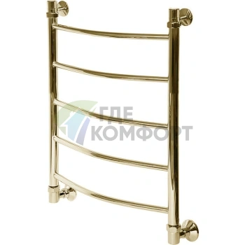 Полотенцесушитель Ника ЛД Лесенка Дуга Бронза Стандарт 60x30 водяной - фото 2