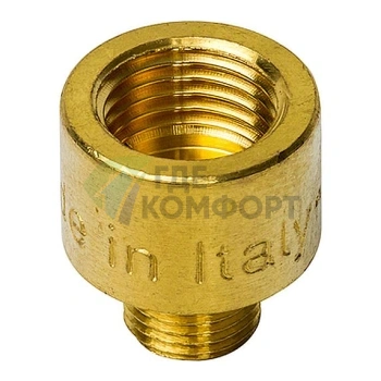 Переходник STOUT ВН 1/4 x 1/8 внутренняя/наружная резьба латунный - фото 1