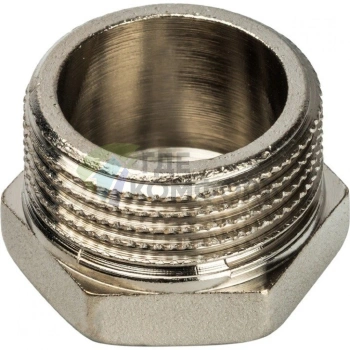 Заглушка STOUT НР 3/4 наружная резьба никелированная - фото 4