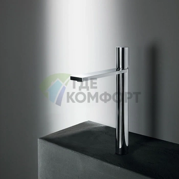 Смеситель для раковины Fantini Milano с высоким изливом, хром (31 02 3006WF) - фото 1