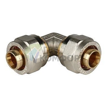 Stout Угольник 90° 20x20 для металлопластиковых труб винтовой - фото 1