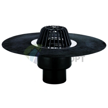 Кровельная воронка HL62H c гидроизоляционным полимербитумным полотном