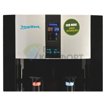 Кулер для воды AquaWork AW 16L/EN-ST серебристо-чёрный - фото 4