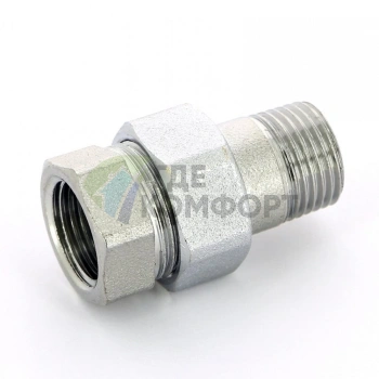 Разъемное соединение американка прямое НВ 1/2 FAR (ФАР) - фото 1