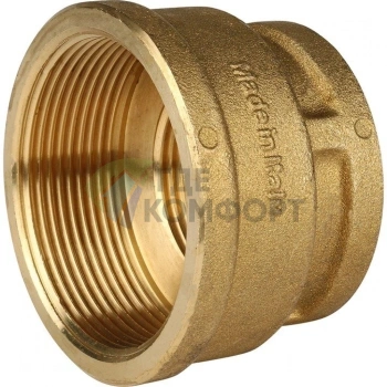 Муфта STOUT ВВ 2 x 1 1/4 латунная - фото 4