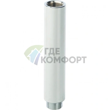 Удлинитель STOUT латунный 1/2 x 100 хромированный - фото 2